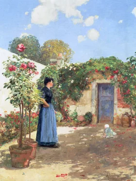 A Sunny Morning by Childe Hassam