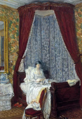 The French Breakfast 1910 by Childe Hassam