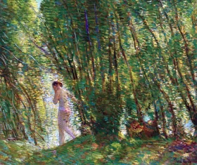 At Sunset by Childe Hassam
