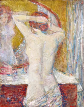The Dressing Table 1918 by Childe Hassam