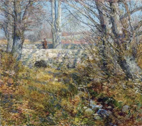 The Stone Bridge, Old Lyme 1904 by Childe Hassam