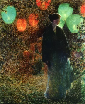 July Night by Childe Hassam