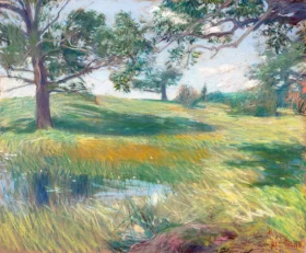 Meadows 1891 by Childe Hassam