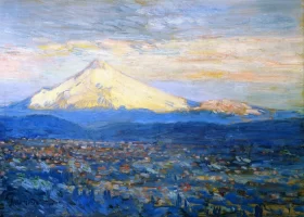 Mount Hood in Oregon by Childe Hassam