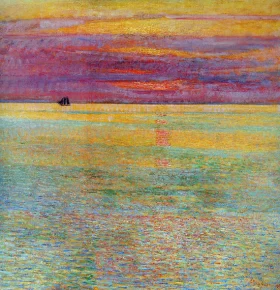 Sunset at Sea 1911 by Childe Hassam