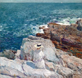The South Ledges, Appledore, 1913 by Childe Hassam
