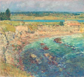 Bailey's Beach, Newport, R.I. 1901 by Childe Hassam