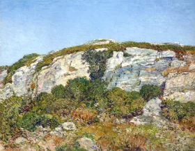 Lyman’s Ledge, Appledore 1903 by Childe Hassam