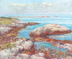 Rocks at Appledore, Morning 1909 by Childe Hassam