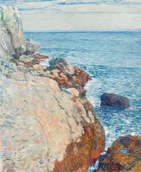 The East Headland, Appledore - Isles of Shoals 1908 by Childe Hassam