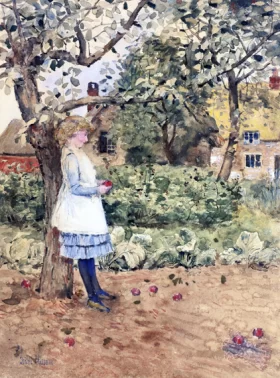 The Little Philosopher 1882 by Childe Hassam The Little Philosopher 1882 by Childe Hassam
