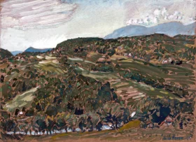 Grant House, Catskills 1917 by Childe Hassam