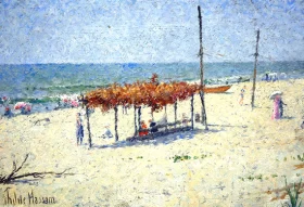 Newport Beach by Childe Hassam