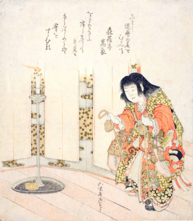 Horse Shells by Katsushika Hokusai