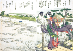 Sumida River by Katsushika Hokusai Sumida River by Katsushika Hokusai