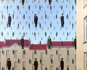 Golconda by René Magritte Golconda by René Magritte