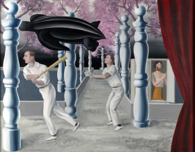 Le Joueur secret (The Secret Player) by René Magritte Le Joueur secret (The Secret Player) by René Magritte