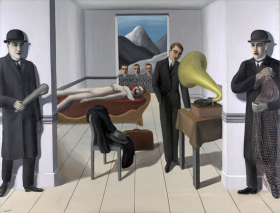 The Menaced Assassin by René Magritte The Menaced Assassin by René Magritte