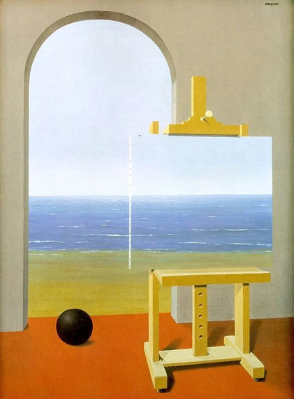 The Human Condition by René Magritte, oil painting reproduction on canvas The Human Condition by René Magritte