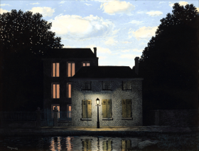 L'empire des lumières by René Magritte
