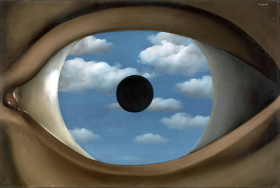 The False Mirror by René Magritte The False Mirror by René Magritte