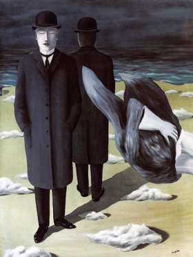 The Meaning of Night (Le sens de la nuit) by René Magritte The Meaning of Night (Le sens de la nuit) by René Magritte