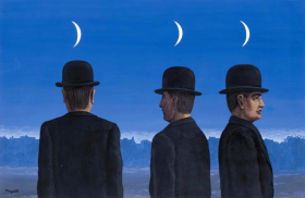 Le Chef D'œuvre Ou Les Mystères De L'horizon by René Magritte Le Chef D'œuvre Ou Les Mystères De L'horizon by René Magritte