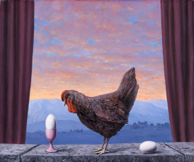 Variante de la tristesse (Variation of sadness) by René Magritte Variante de la tristesse (Variation of sadness) by René Magritte