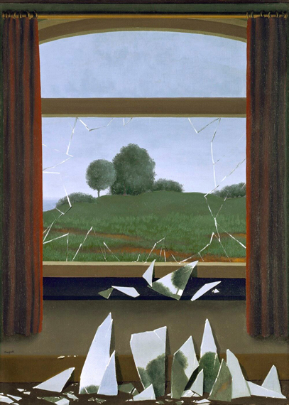 Door To Freedom (La Clef Des Champs) by René Magritte, oil painting reproduction on canvas Door To Freedom (La Clef Des Champs) by René Magritte