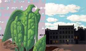 Les Grands Oiseaux Sont Ceux de l'Ile au Trésor by René Magritte Les Grands Oiseaux Sont Ceux de l'Ile au Trésor by René Magritte
