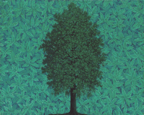L'Arc de Triomphe by René Magritte