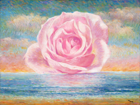L’invitation au voyage by René Magritte