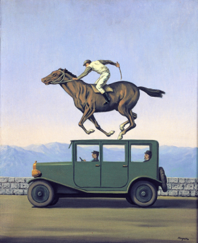 La Colère des dieux by René Magritte