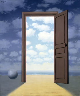 L’embellie by René Magritte