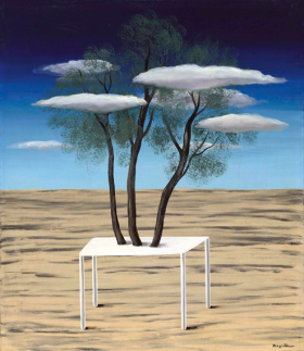 L'oasis by René Magritte