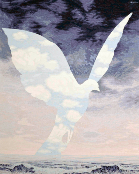La grande famille by René Magritte