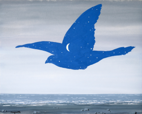 Le baiser by René Magritte