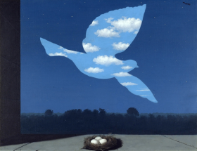 The Return by René Magritte