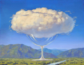 La corde sensible by René Magritte