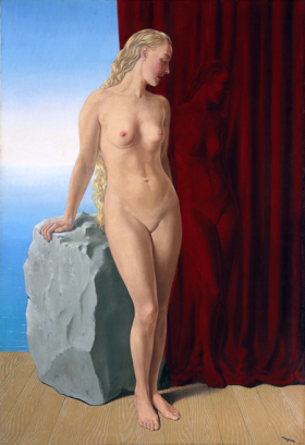 L'aimant by René Magritte
