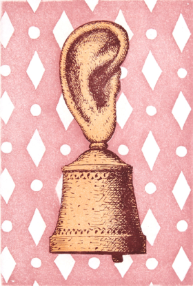 La Leçon de Musique, from Signe de Survie au Temps d'Amour by René Magritte