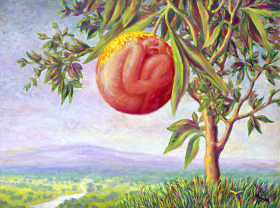 La vie heureuse by René Magritte