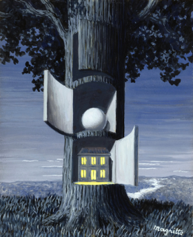 La Voix du sang by René Magritte