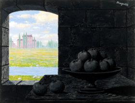 Le Leçon des ténèbres by René Magritte