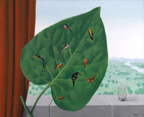 Le regard intérieur by René Magritte