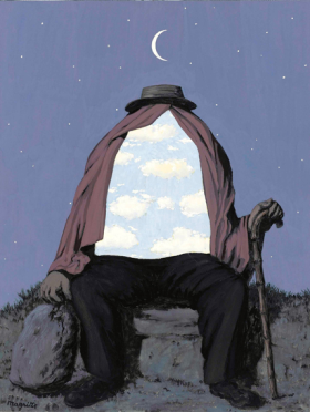 Le thérapeute by René Magritte