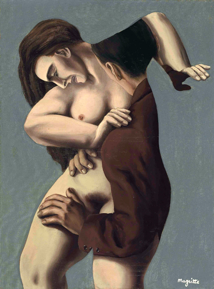 Les jours gigantesques by René Magritte, oil painting reproduction on canvas Les jours gigantesques by René Magritte