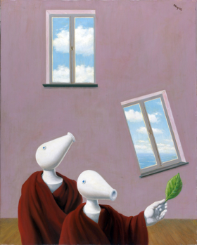 Les rencontres naturelles by René Magritte