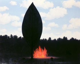 Open Window by René Magritte