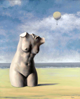 Quand l'heure sonnera by René Magritte